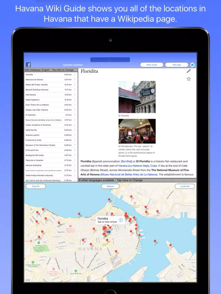 Havana Wiki Guide iPad  스크린샷