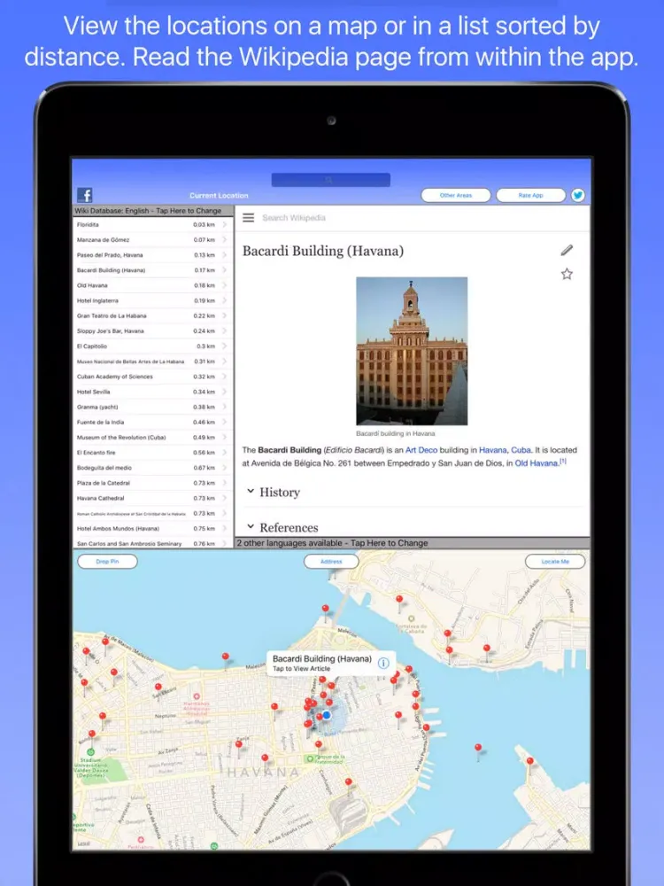 Havana Wiki Guide iPad  스크린샷