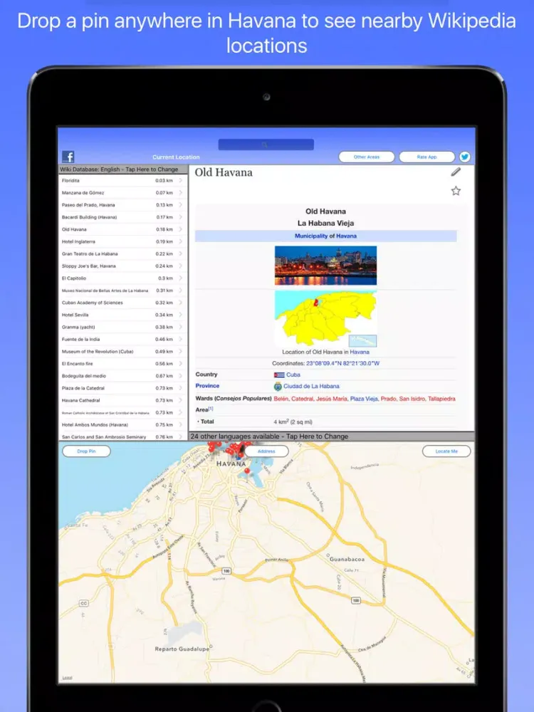 Havana Wiki Guide iPad  스크린샷