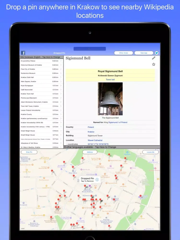 Krakow Wiki Guide iPad  스크린샷