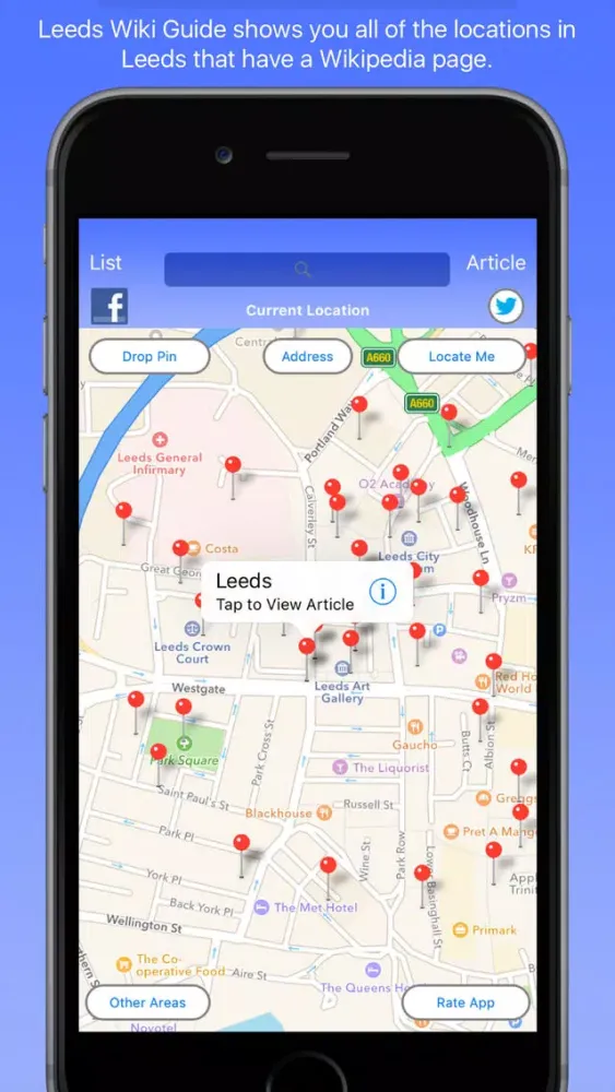 Capturas de pantalla de Leeds Wiki Guide