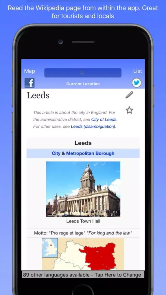 Capturas de pantalla de Leeds Wiki Guide