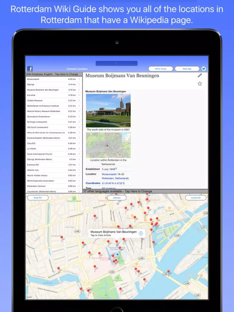 Rotterdam Wiki Guide iPad  Screenshots