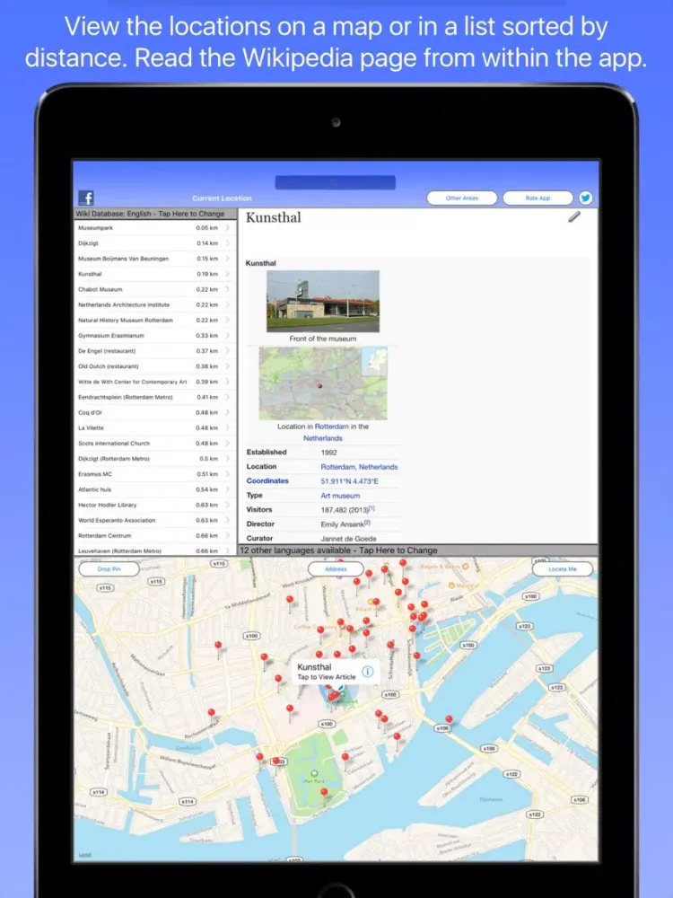Rotterdam Wiki Guide iPad  Screenshots