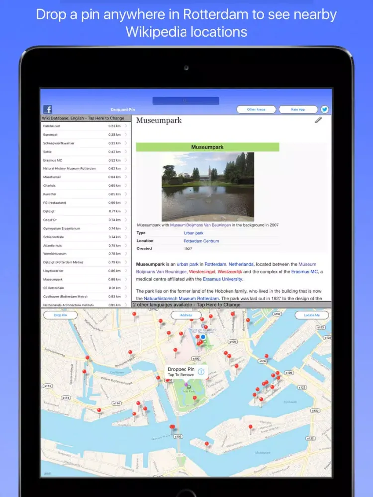 Rotterdam Wiki Guide iPad  Screenshots