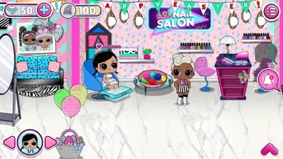 Tangkapan layar L.O.L. Surprise! Beauty Salon