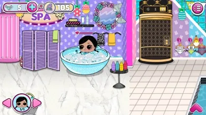 Tangkapan layar L.O.L. Surprise! Beauty Salon