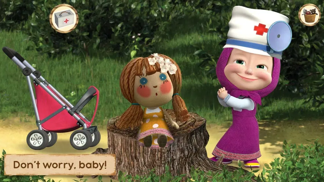 Masha and the Bear: Toy doctor应用截图