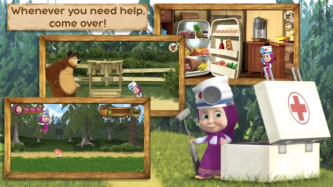 Masha and the Bear: Toy doctor应用截图