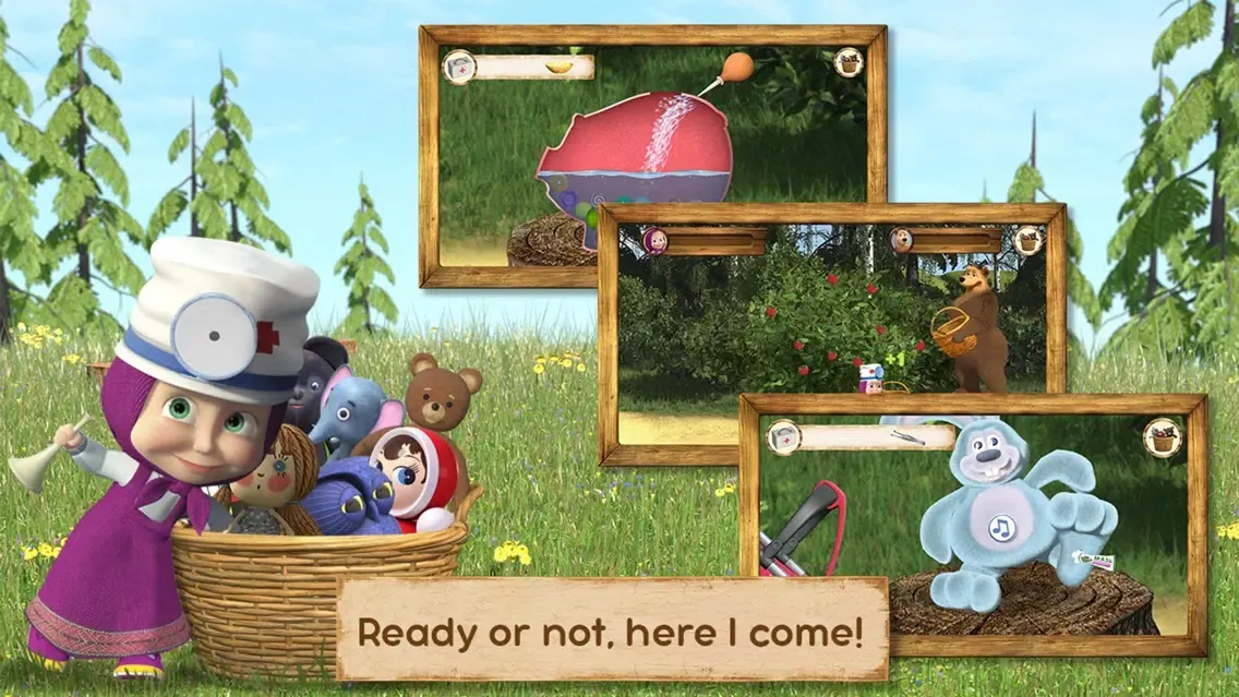 Masha and the Bear: Toy doctor应用截图