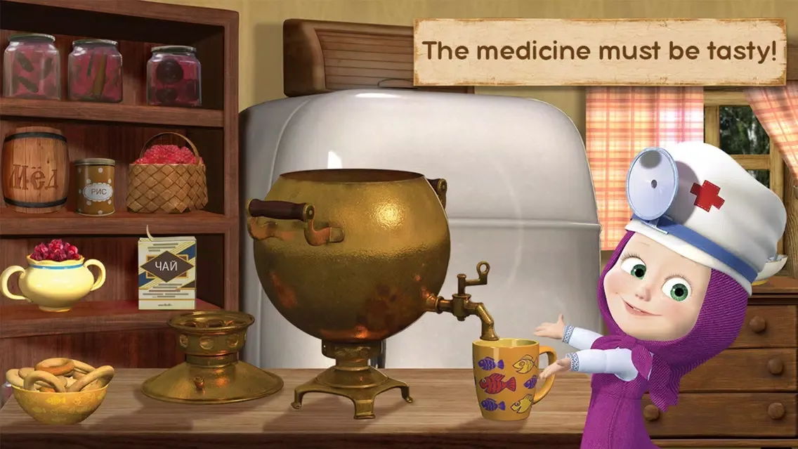 Masha and the Bear: Toy doctor应用截图
