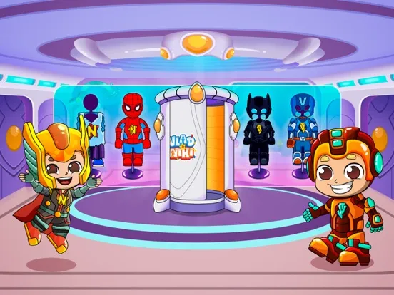 Vlad and Niki Superheroes iPad  Screenshots