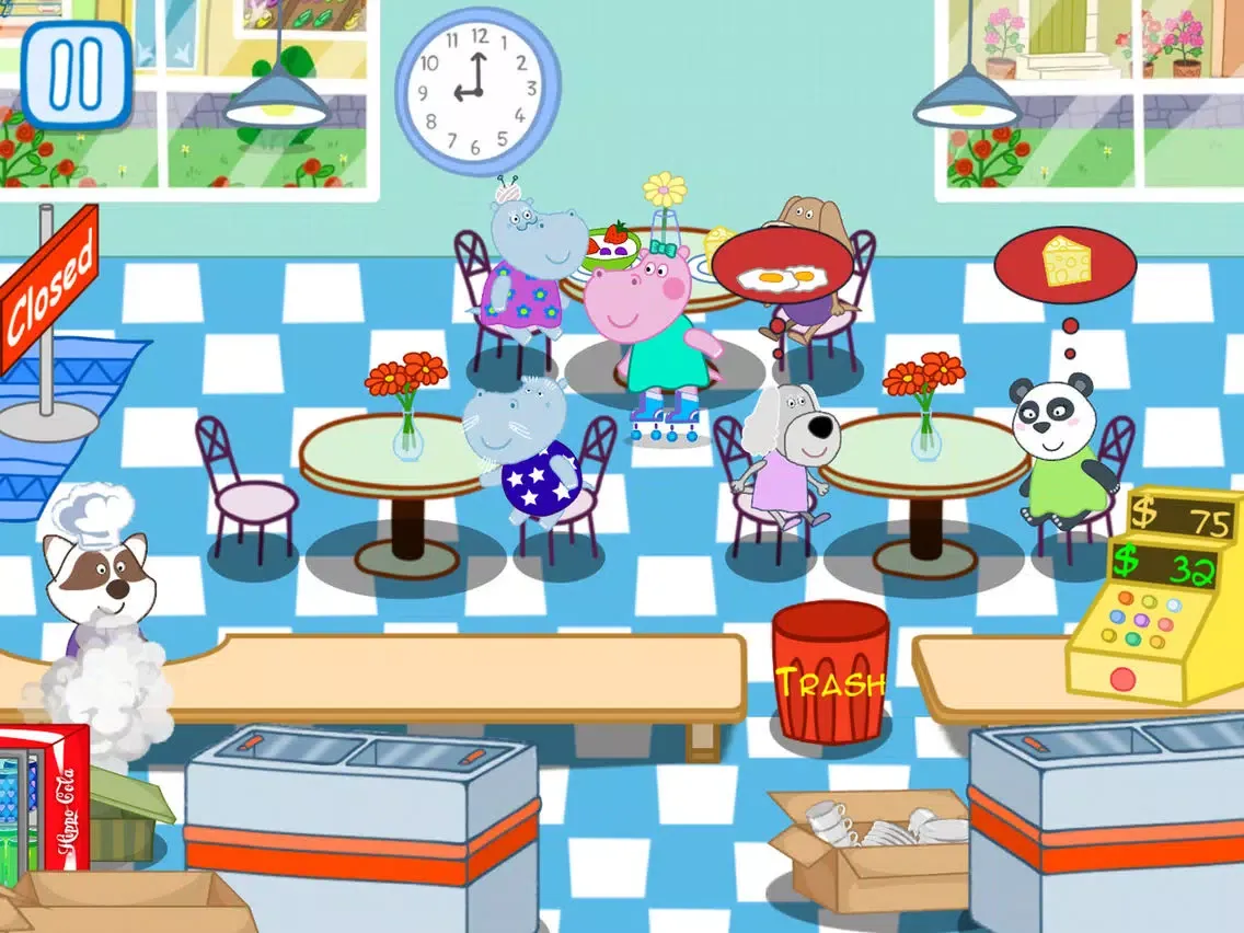 Tangkapan layar Cafe manager - Funny kitchen iPad 