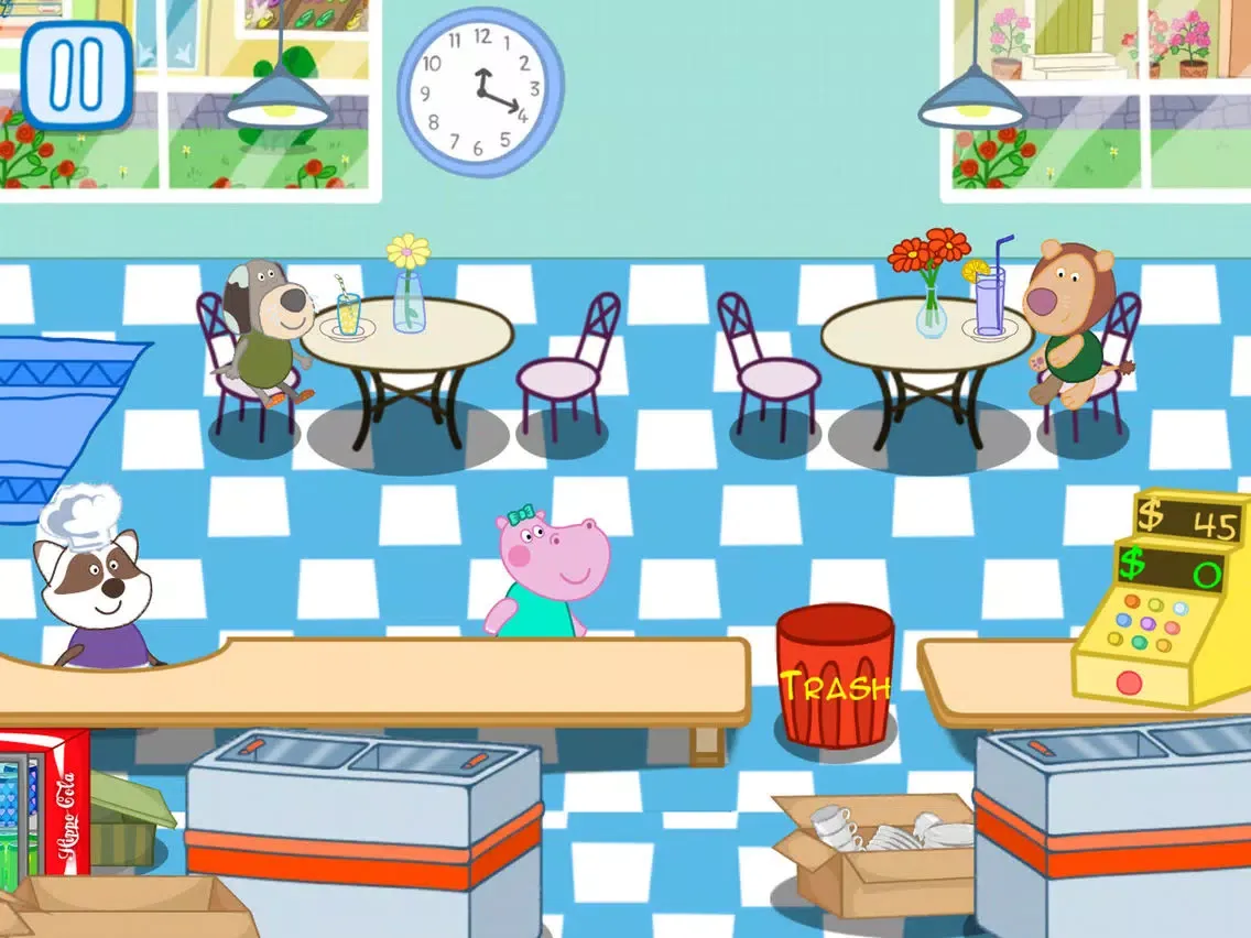 Tangkapan layar Cafe manager - Funny kitchen iPad 