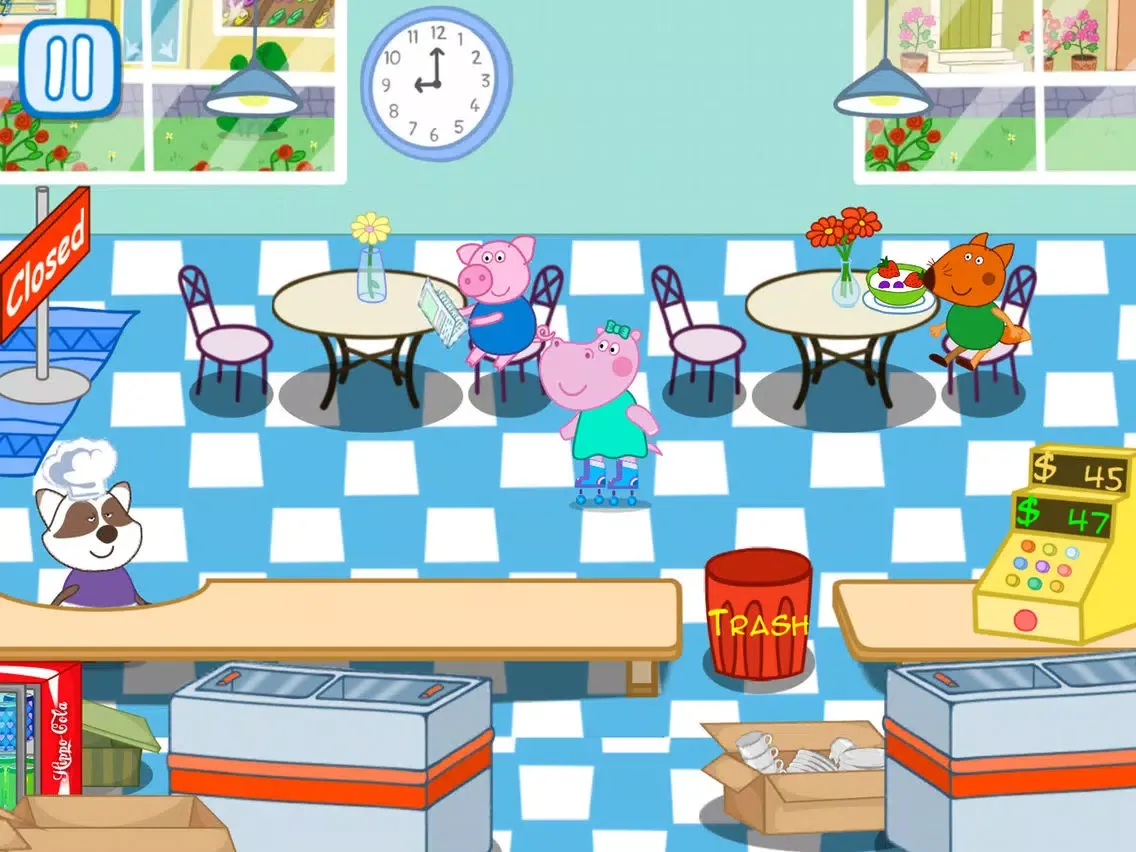 Tangkapan layar Cafe manager - Funny kitchen iPad 