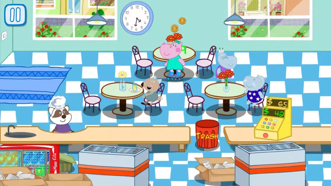 Tangkapan layar Cafe manager - Funny kitchen