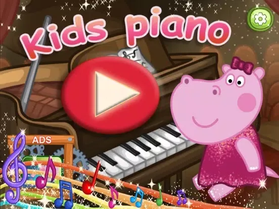 Hippo: Piano for Kids iPad  Screenshots