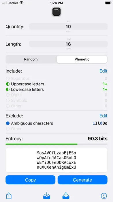 PSWD: Password Generator应用截图