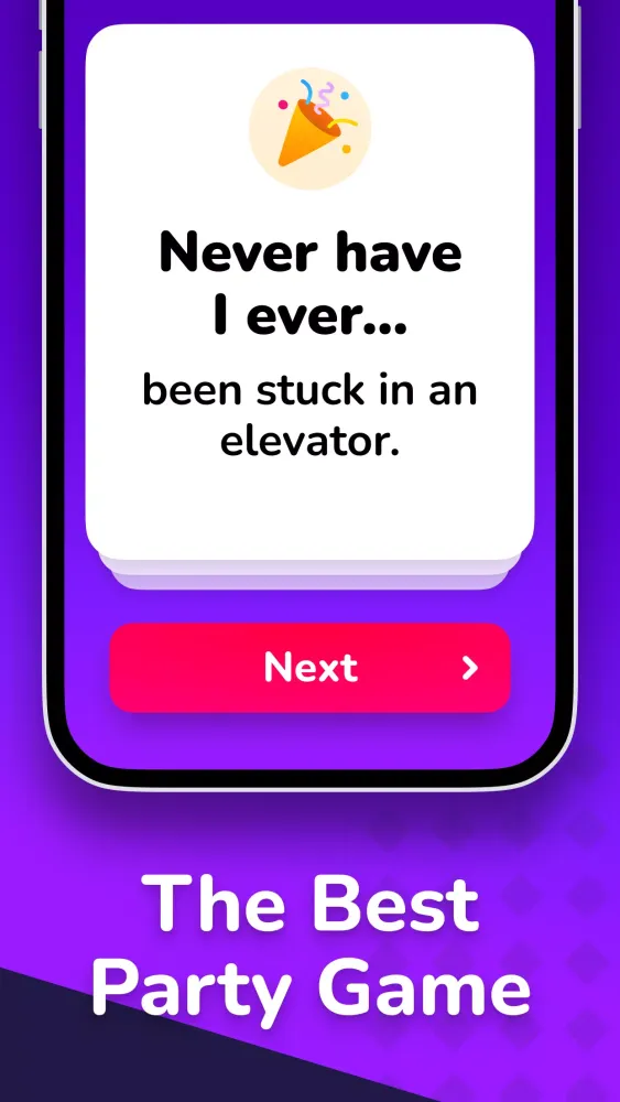 Tangkapan skrin I Have Never: Dirty Game