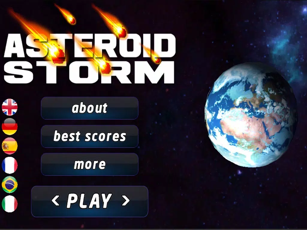 Asteroid Storm! iPad  سکرین شاٹس