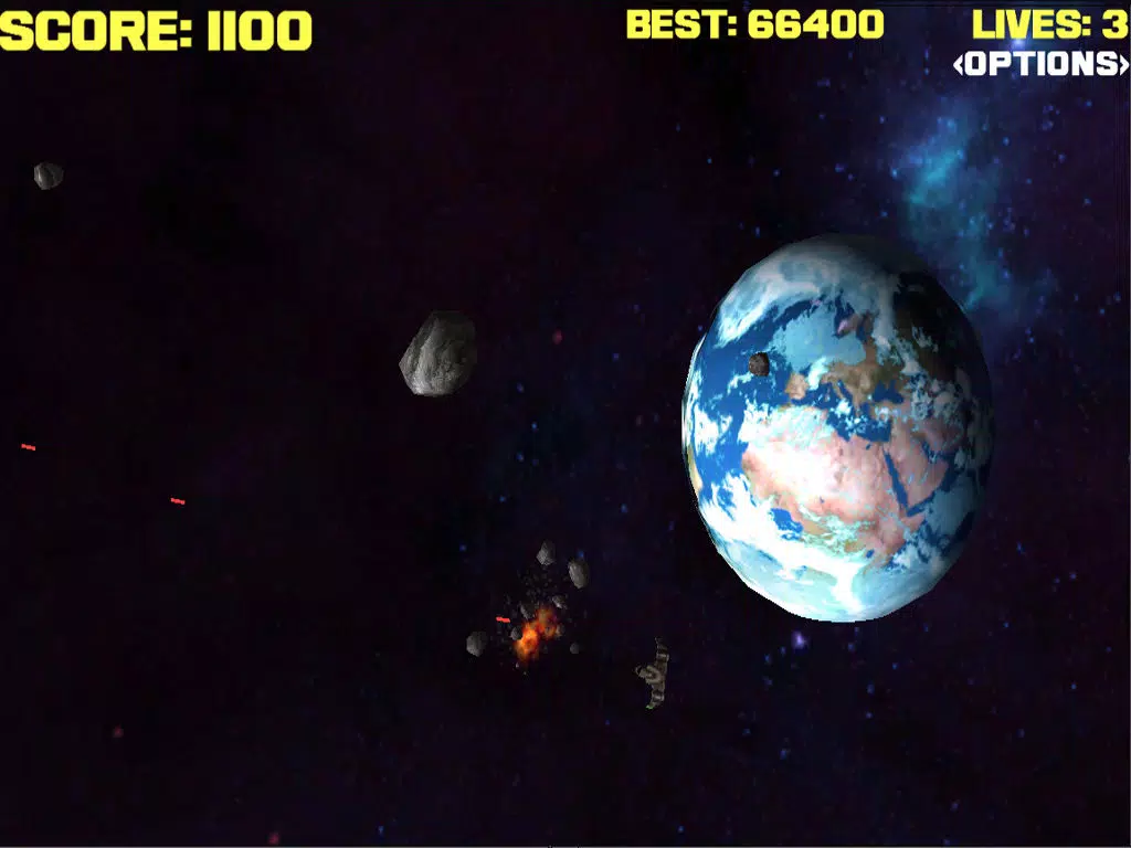 Asteroid Storm! iPad  سکرین شاٹس