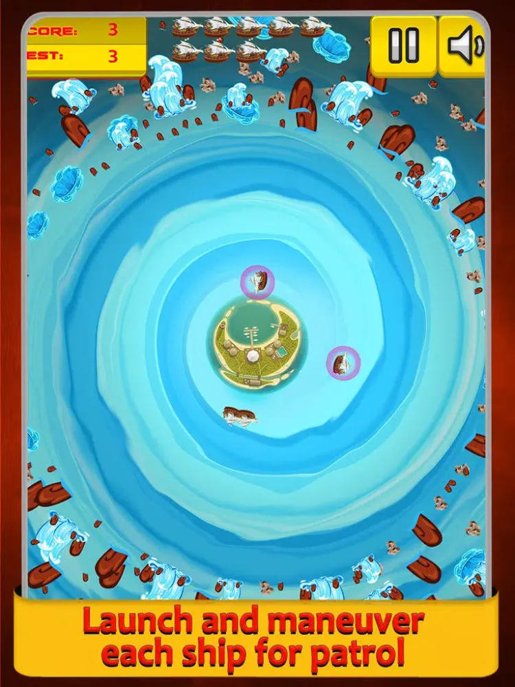 Ảnh chụp màn hình của Storm Watch Ship - The Tornado and Hurricane Boat Chaser iPad 