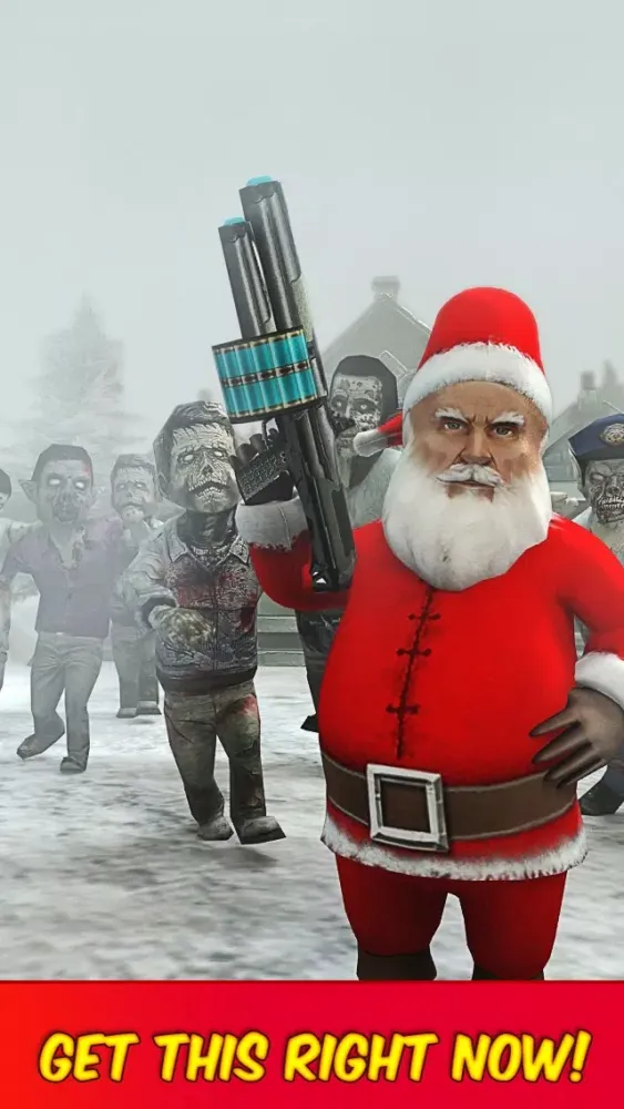 Captures d'écran de Santa Vs Elf Zombies : The Epic Christmas Battle