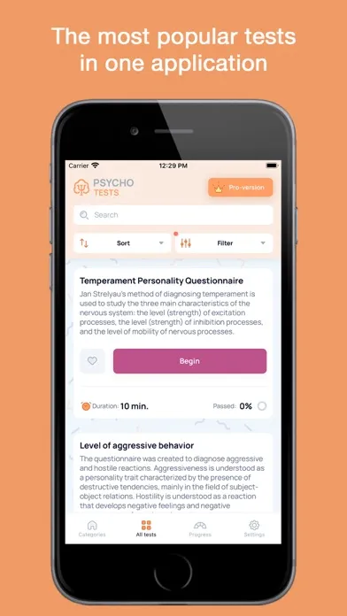 تصاویر Psychotests, personality tests