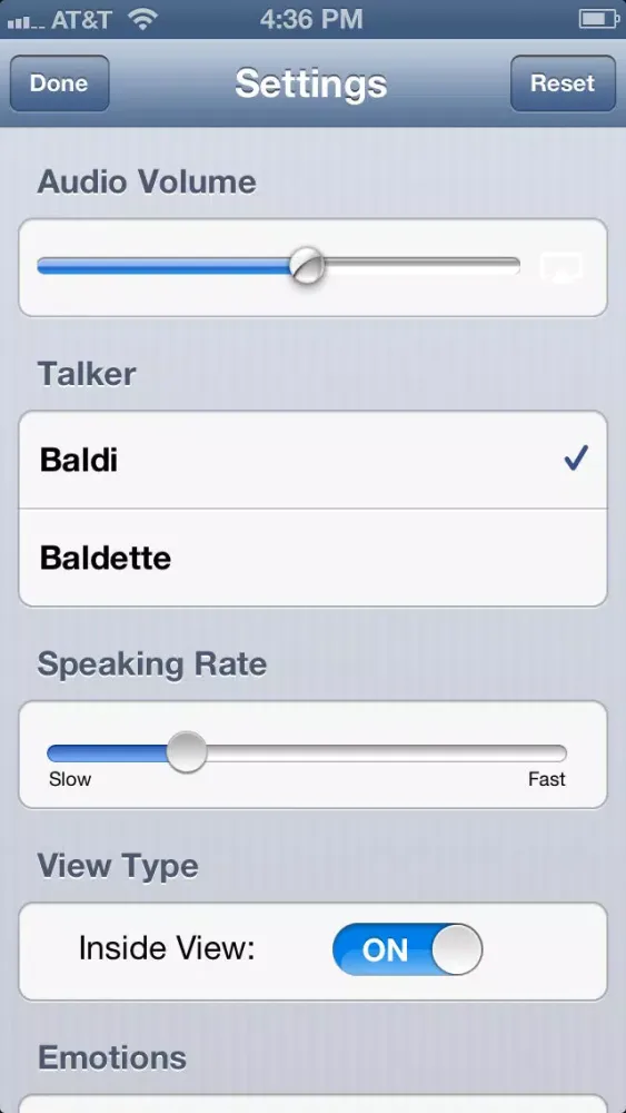 Screenshot di iBaldi Lite