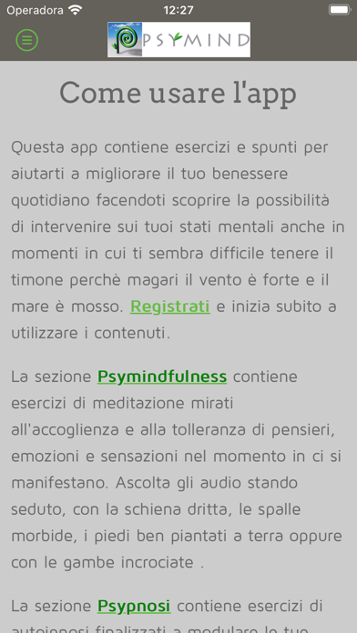 Screenshot di Psymind