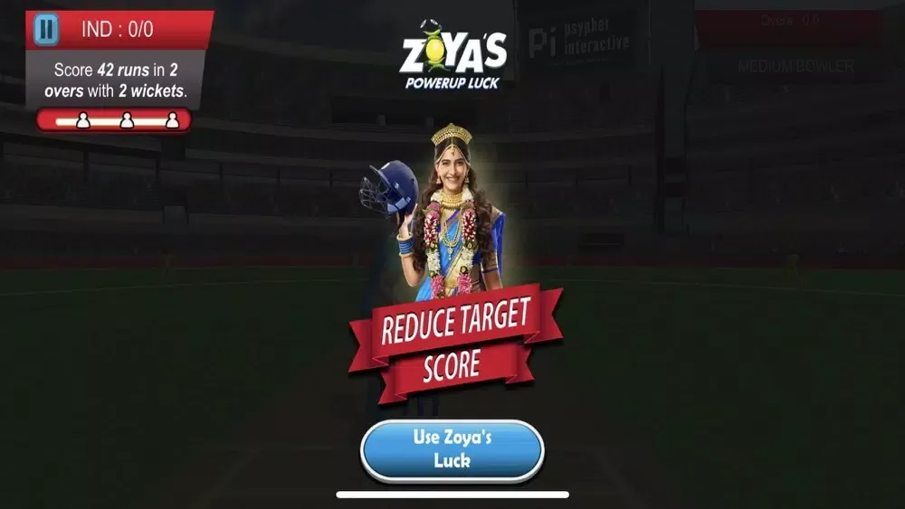 Capturas de pantalla de The Zoya Factor Official Game