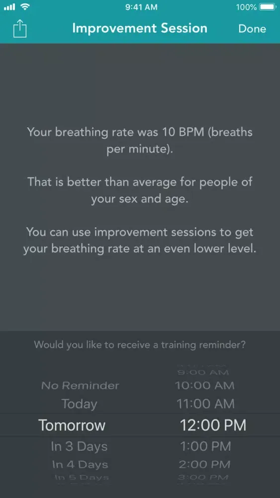 PSYTREC Breathing Trainer Screenshots