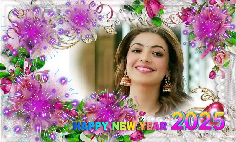 صور New Year photo frame 2025
