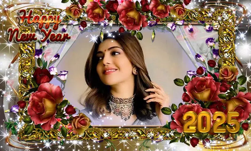 صور New Year photo frame 2025