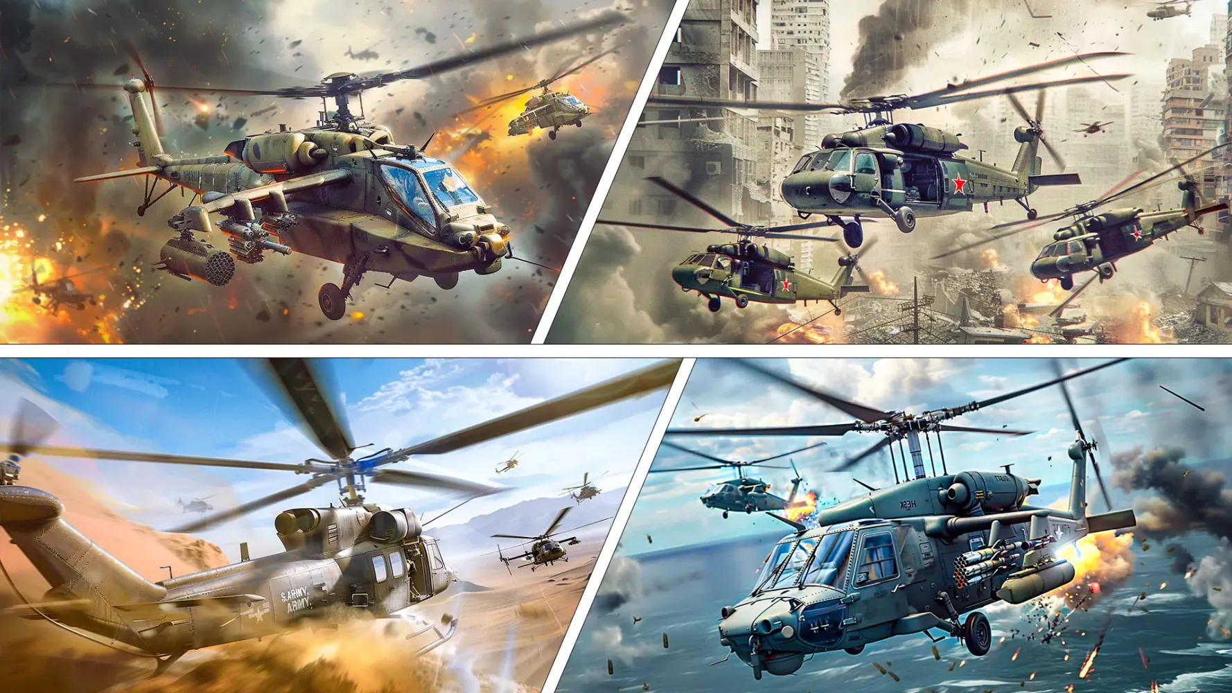 Gunship Battle Air Force War应用截图
