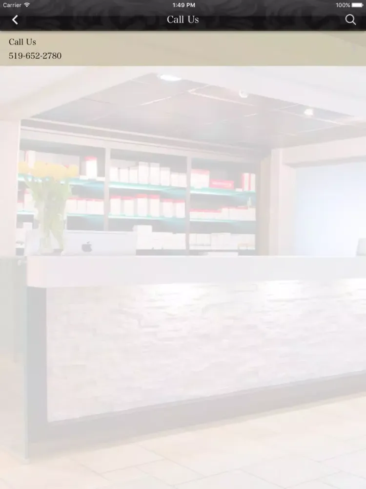 Ảnh chụp màn hình của Fayez Spa iPad 