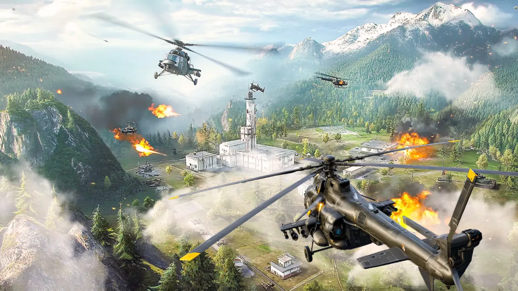 Tangkapan layar Gunship 3D- Helicopter Battle