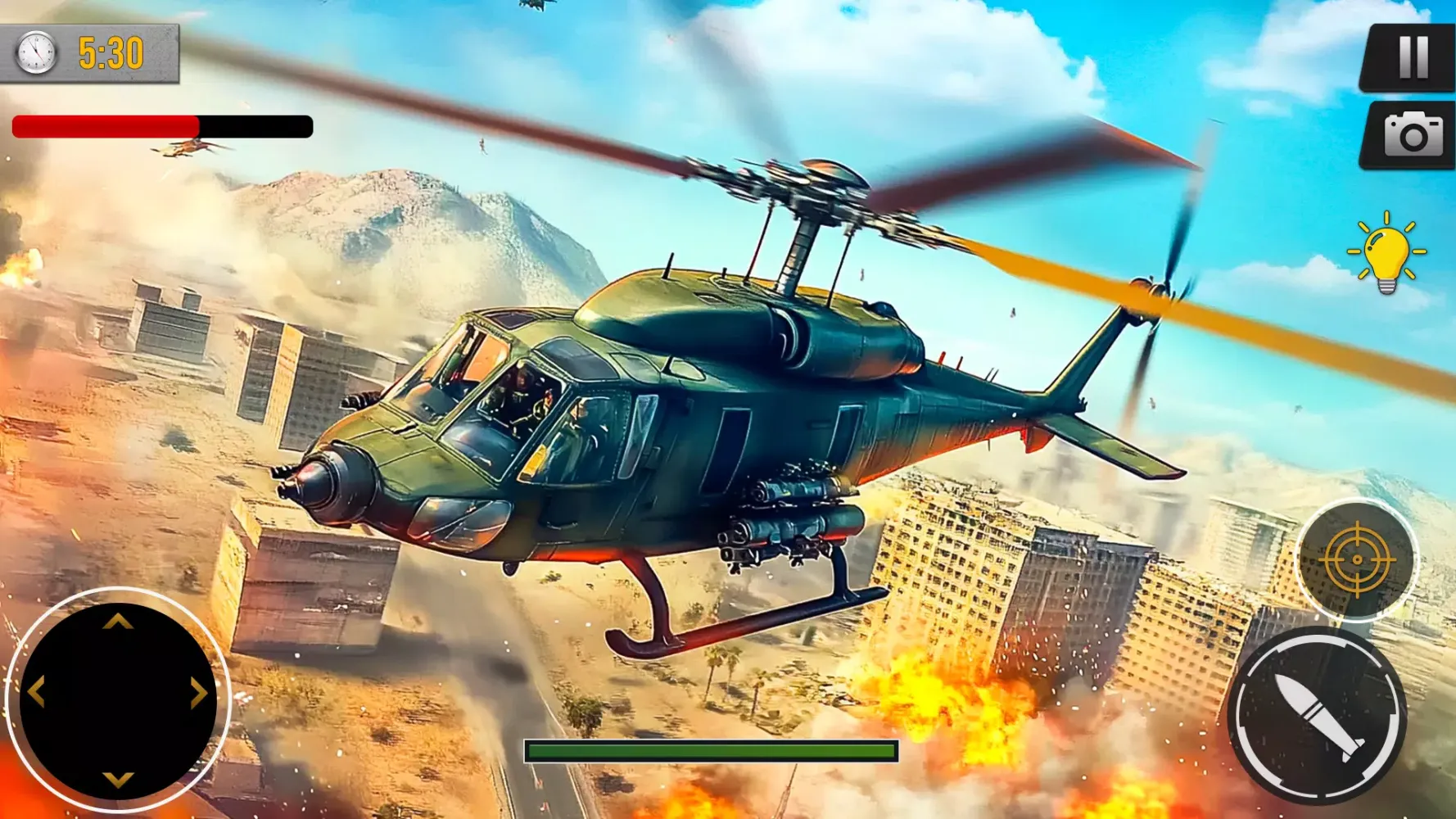Tangkapan layar Gunship 3D- Helicopter Battle