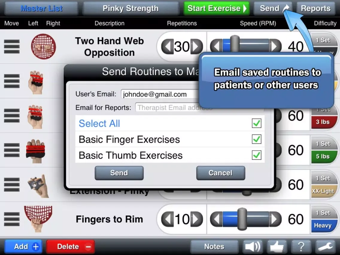 PT and OT Helper Fingers iPad  Ekran Görüntüleri