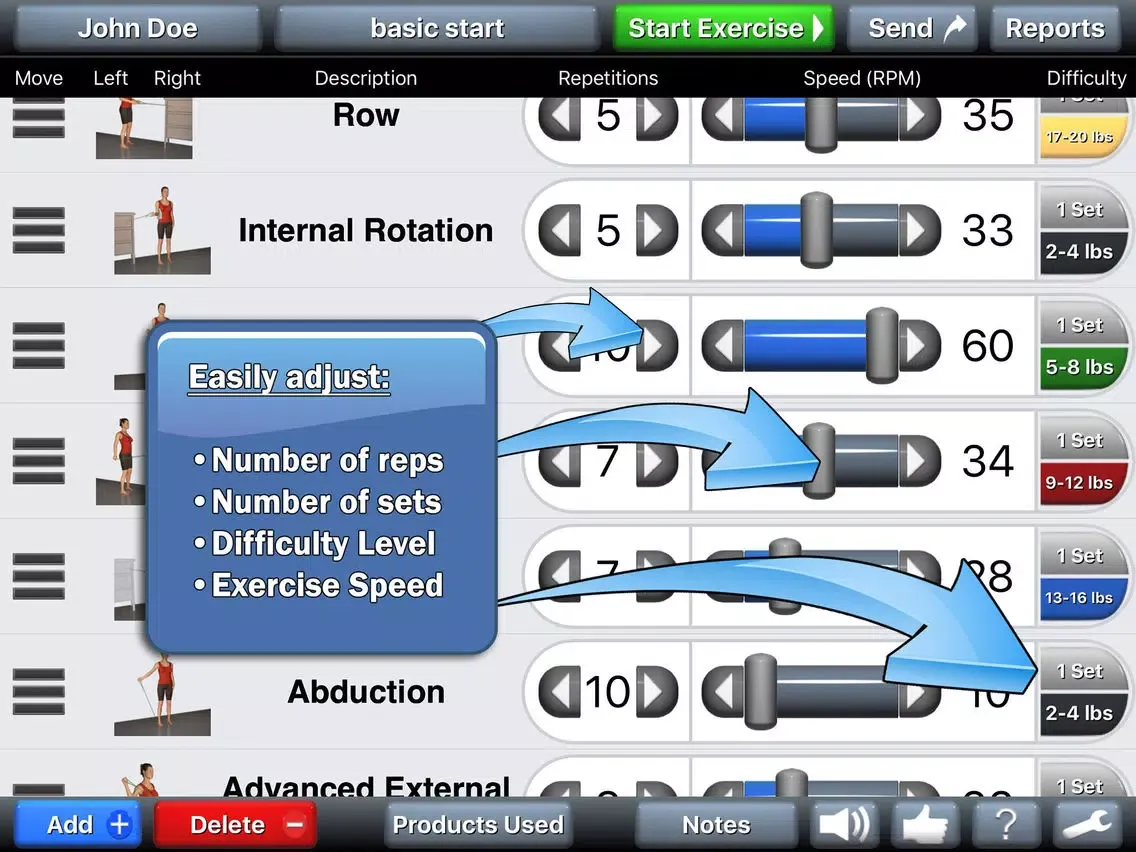 Capturas de pantalla de PT and OT Helper Shoulder iPad 