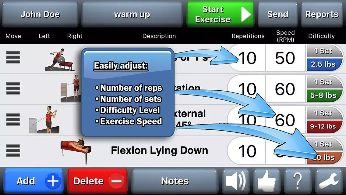 Capturas de pantalla de PT and OT Helper Shoulder