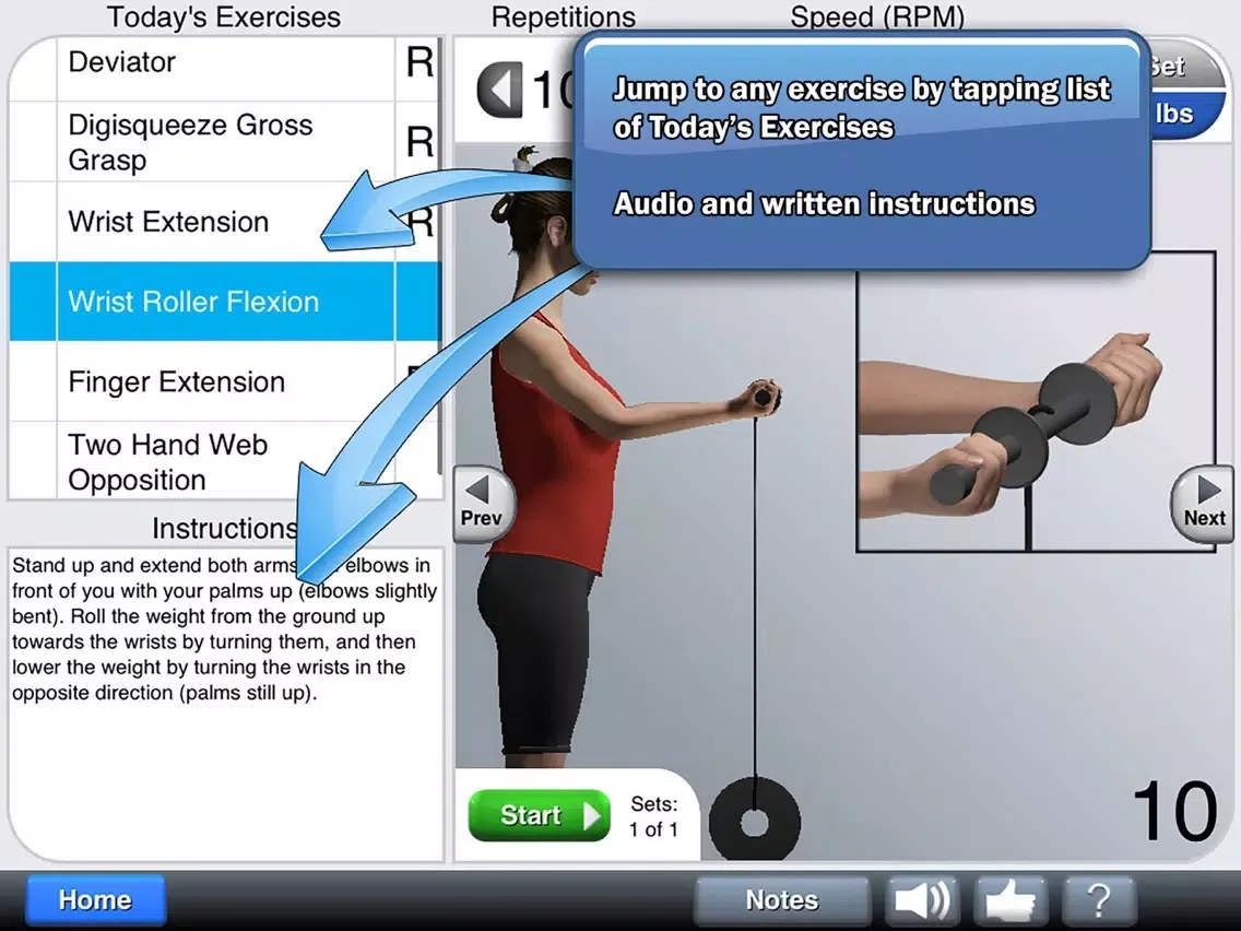 Ảnh chụp màn hình của PT and OT Helper Tennis Elbow iPad 