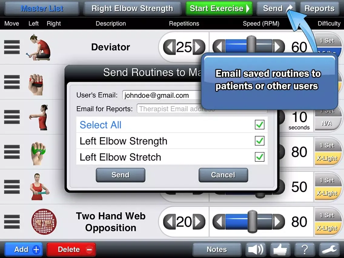 Ảnh chụp màn hình của PT and OT Helper Tennis Elbow iPad 