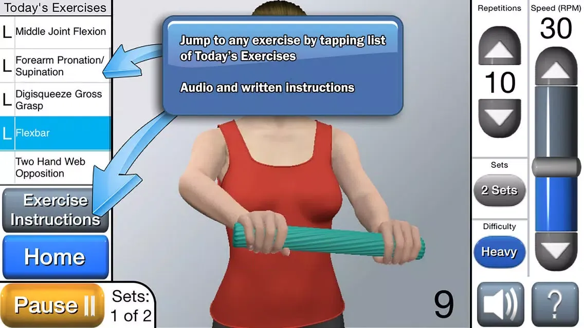 Ảnh chụp màn hình của PT and OT Helper Tennis Elbow