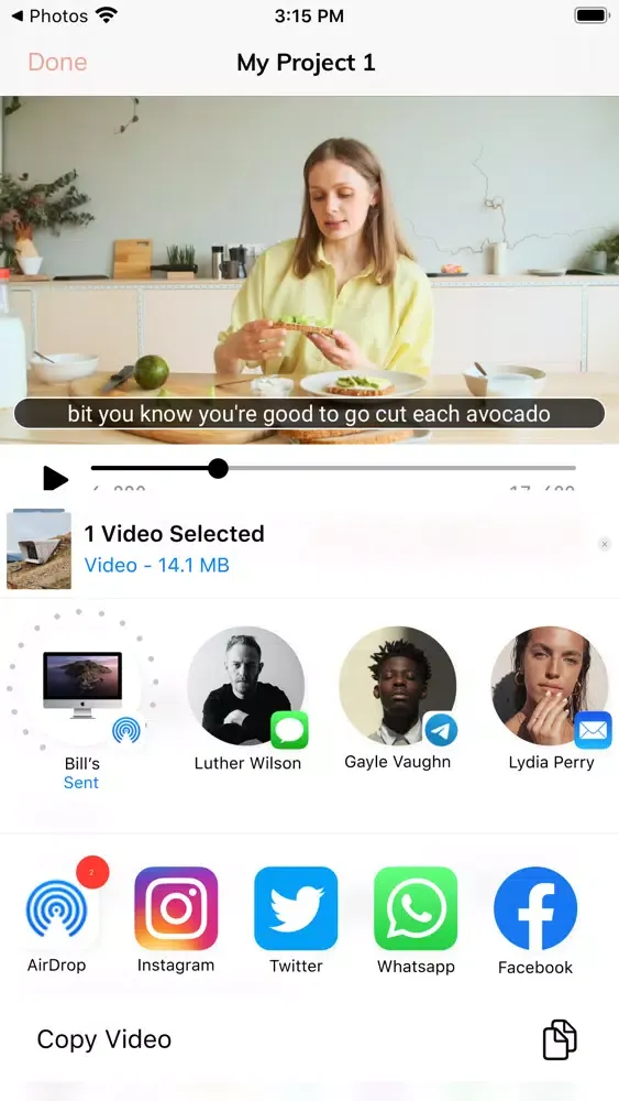 Ảnh chụp màn hình của Subtitle - Automatic Captions