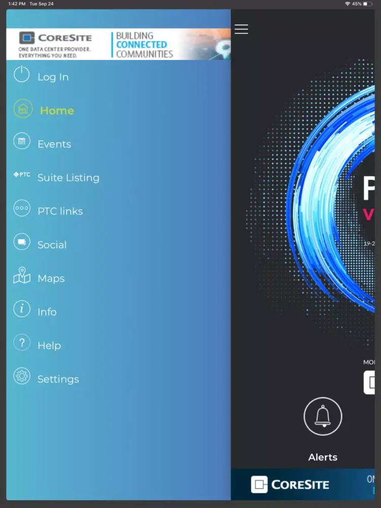 PTC’20 iPad  Ekran Görüntüleri