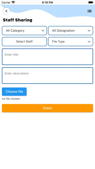 Tangkapan layar School App Pro