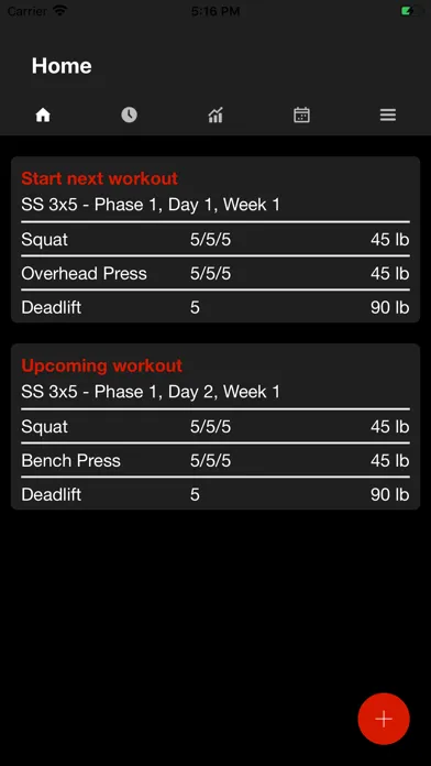 صور Startling Strength 3x5 Gym Log