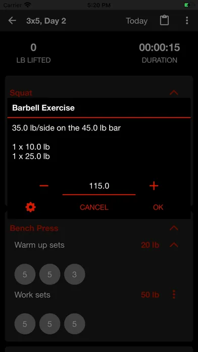 صور Startling Strength 3x5 Gym Log