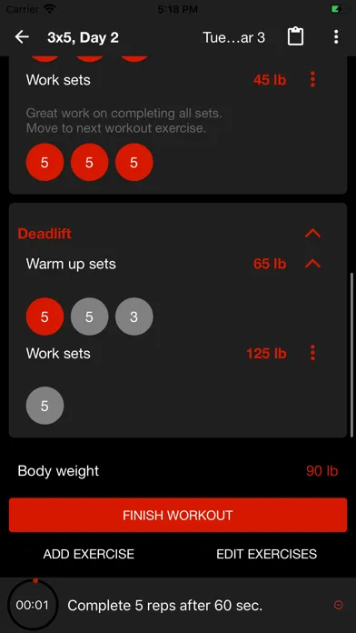صور Startling Strength 3x5 Gym Log